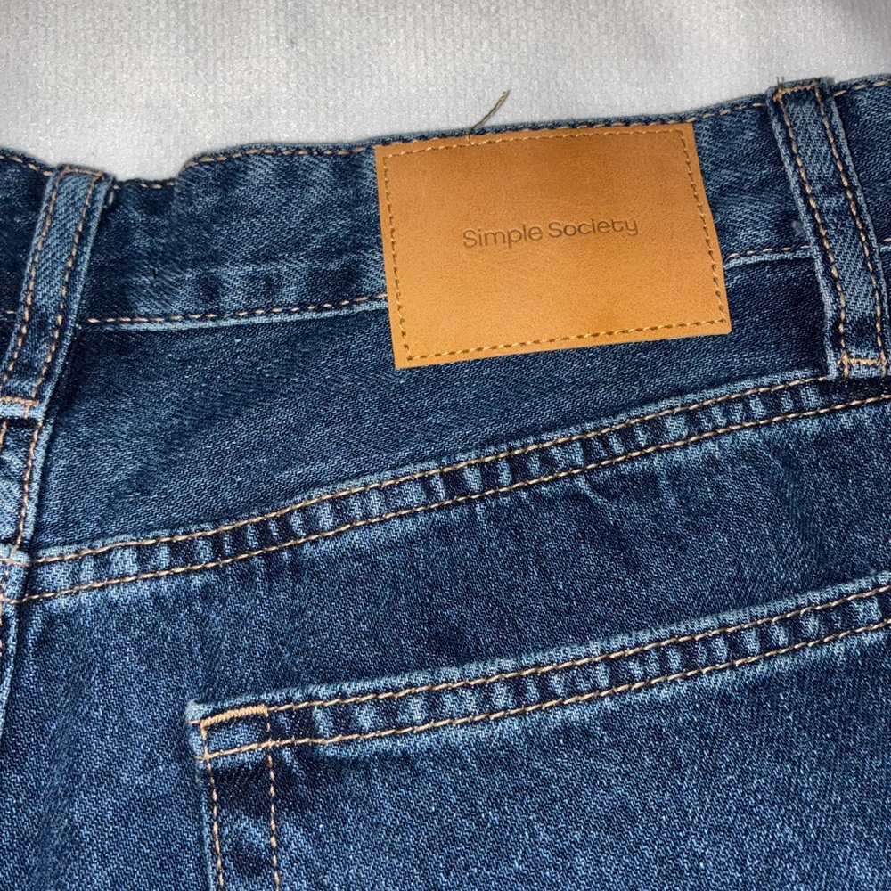 Woman Simple SOCIETY Blue Jeans